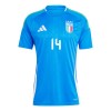 Maillot de Supporter Italie Federico Chiesa 14 Domicile Euro 2024 Pour Homme